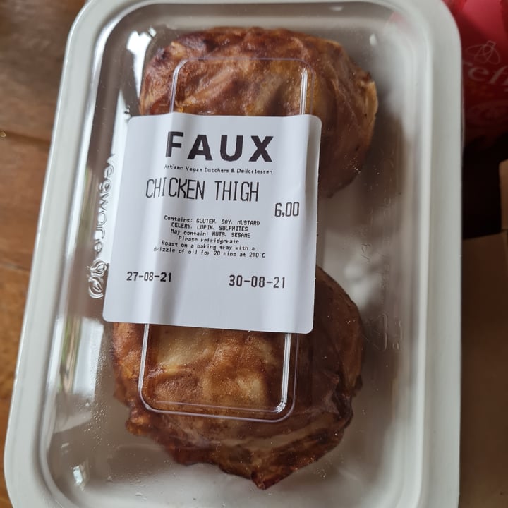review photo of Faux Faux Chicken Thighs shared by @warrioristhewoman on 03 Sep 2021 - review