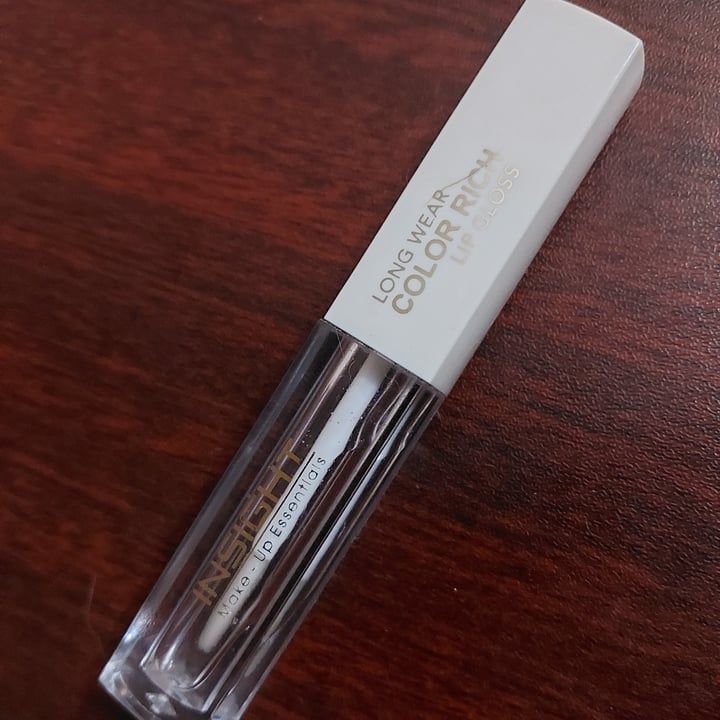 photo of Insight cosmetics Long Wear Color Rich Lip Gloss shared by @eternalvegansoul on  24 Aug 2022 - review