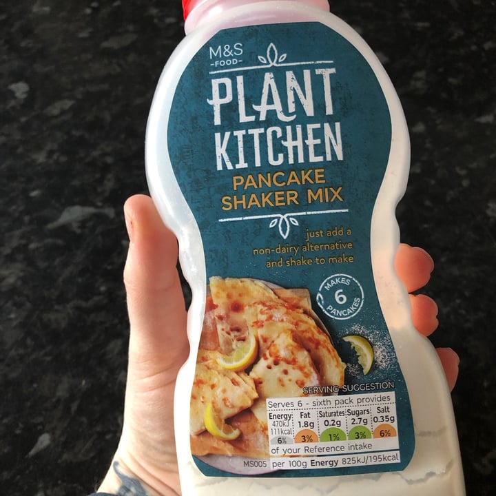 photo of Plant Kitchen (M&S) Pancake Shaker Mix shared by @simplyhan on  24 Jan 2021 - review