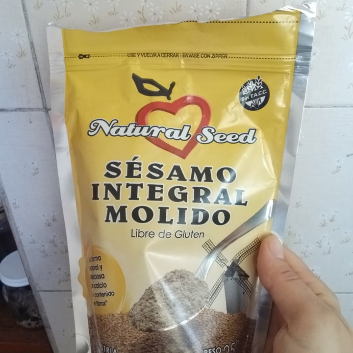 review photo of Natural Seed Sesamo Molido shared by @almaveg22 on 22 Feb 2022 - review