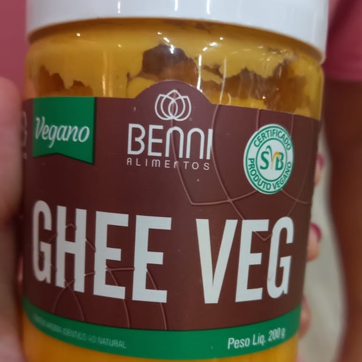 photo of Benni alimentos Ghee Veg shared by @carolbonanno on  29 Apr 2022 - review
