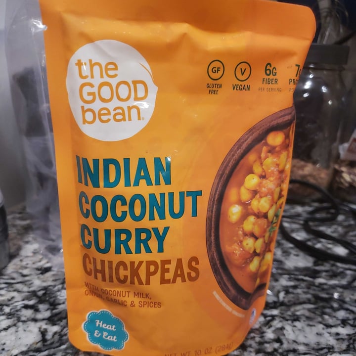 photo of The Good Bean Indian Coconut Curry Chickpeas shared by @amacameron on  26 May 2022 - review
