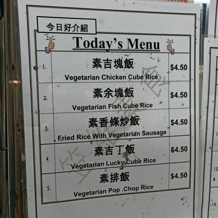 photo of Li Wei Vegetarian Vegetarian pork chop rice shared by @yamspotatoes on  17 Jun 2020 - review