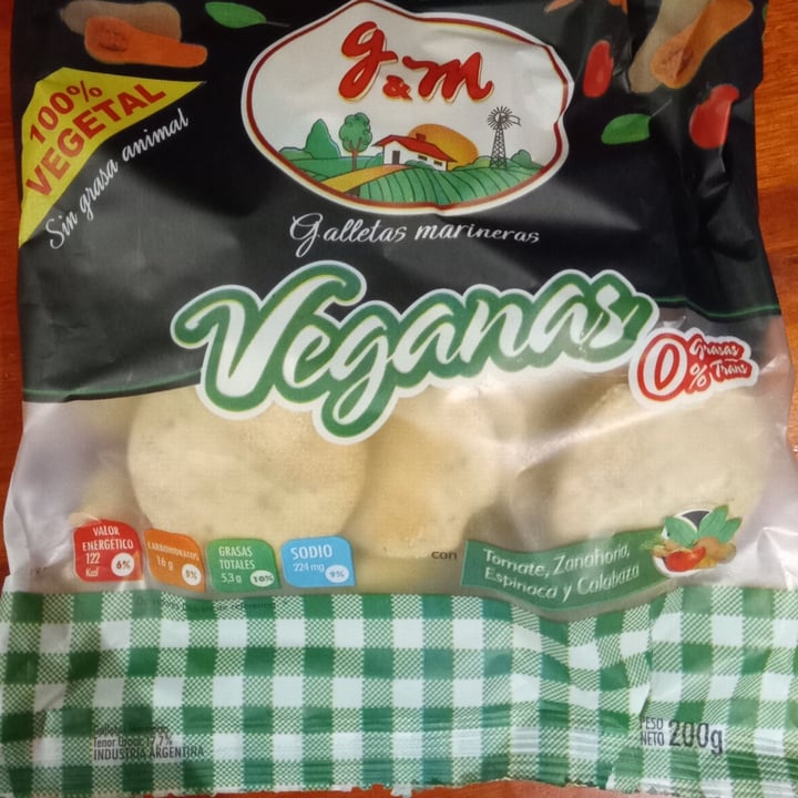 review photo of G&M Galletas Marineras Veganas shared by @amorvegetal on 23 Aug 2022 - review