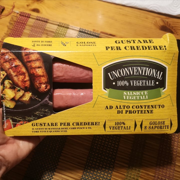 review photo of Unconventional Salsicce Vegetali - Sausages shared by @cieloblu on 07 Sep 2022 - review