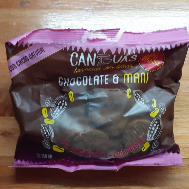 photo of Canvas Galletita de chocolate y maní shared by @julebellot on  21 Feb 2021 - review