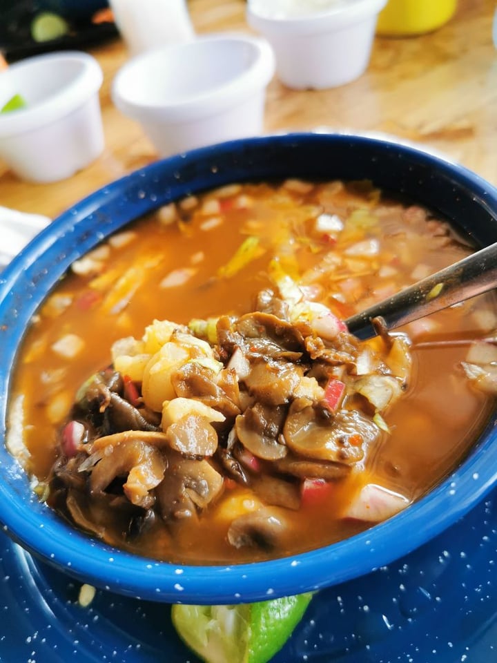 photo of La Garnacha Azul Pozole shared by @andreadk on  15 Feb 2020 - review