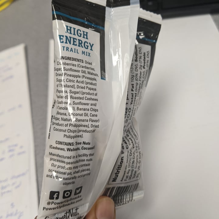 review photo of GourmetNut High Energy trail mix shared by @chefvi13 on 21 Oct 2022 - review