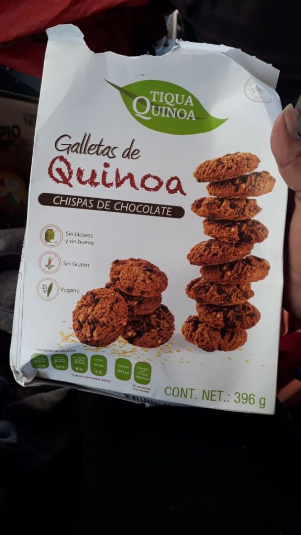 review photo of tiqua Galletas De Quinoa shared by @andyveggy on 01 Dec 2019 - review