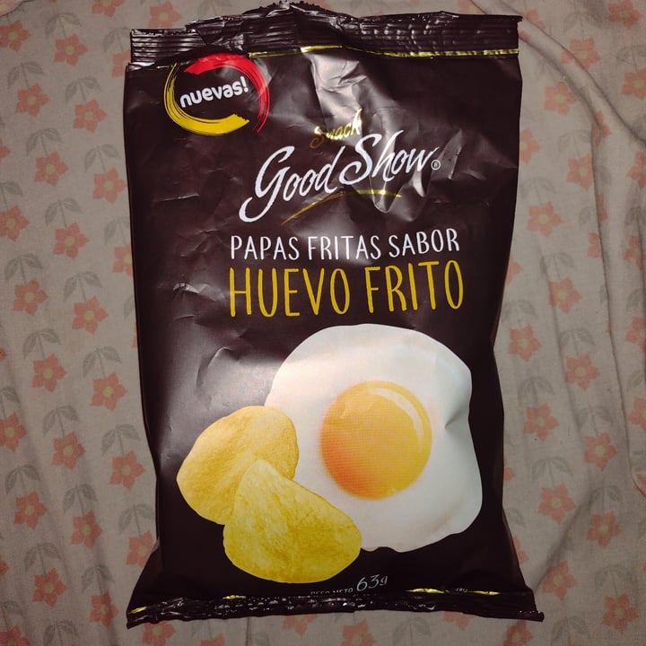 review photo of Good Show Papas Fritas Sabor Huevo Frito shared by @delfimartinez on 13 Sep 2021 - review