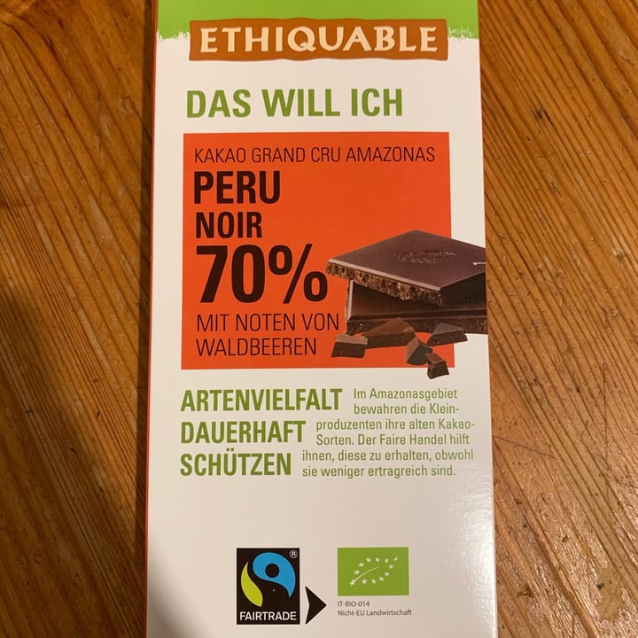 review photo of ETHIQUABLE Puru noir 70% shared by @saraimpe on 13 Sep 2022 - review