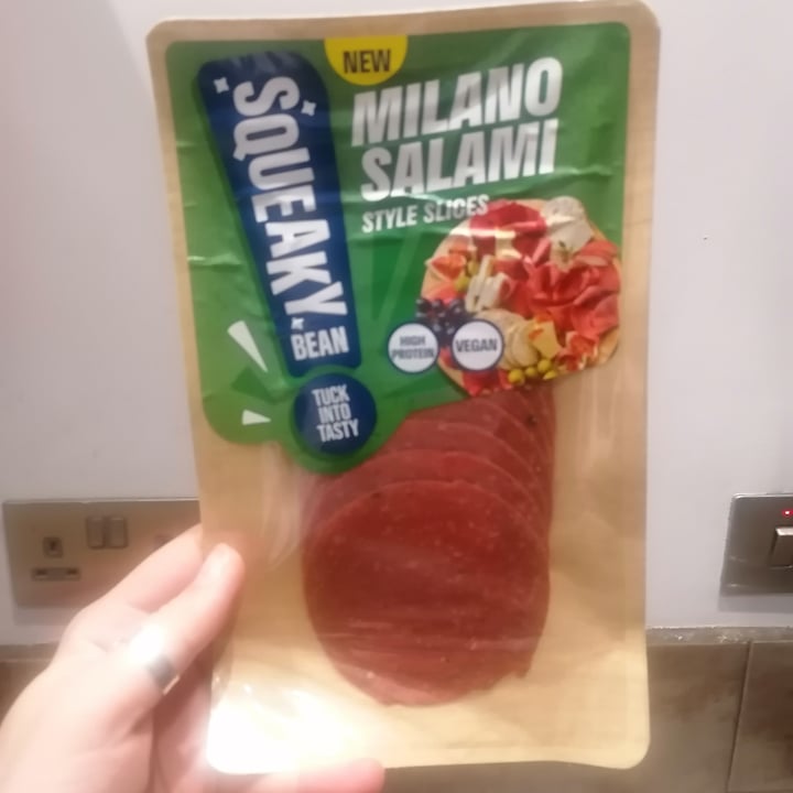 photo of Squeaky Bean Milano Salami shared by @isabelless on  07 Nov 2022 - review