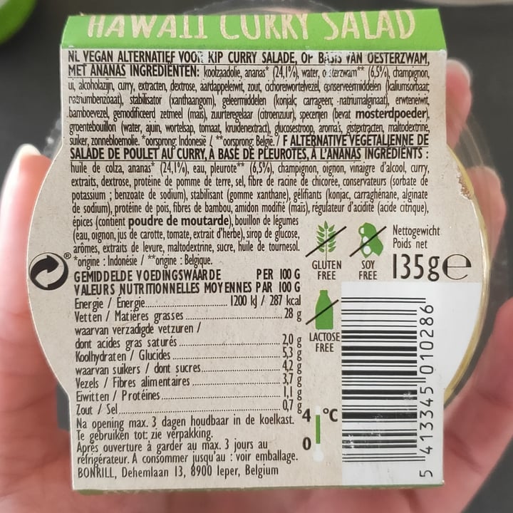 photo of Bon Mush Hawaii Curry Salad shared by @milvi4ka on  03 Mar 2022 - review