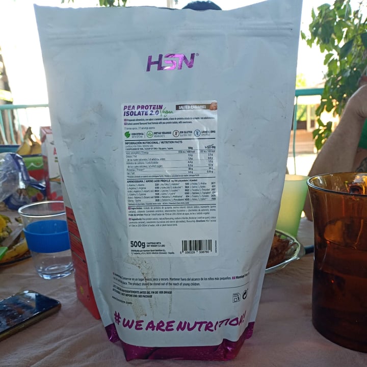 photo of HSN Pea protein isolate 2.0 shared by @isasesma-elhogar on  09 Jul 2022 - review