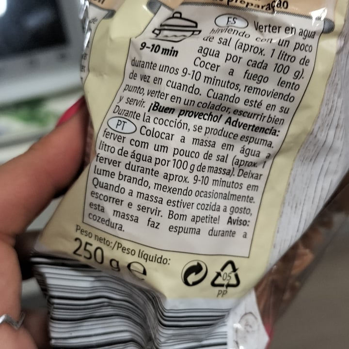 review photo of Vemondo Chickpea fusilli shared by @annamasana on 13 May 2022 - review