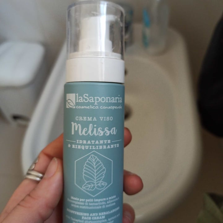 review photo of La Saponaria Crema viso idratante Melissa shared by @lisbeth-ita on 15 Apr 2022 - review