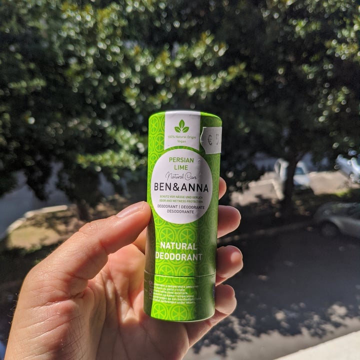 review photo of Ben & Anna Desodorante Lemon & Lime shared by @giulipic on 24 Jul 2022 - review