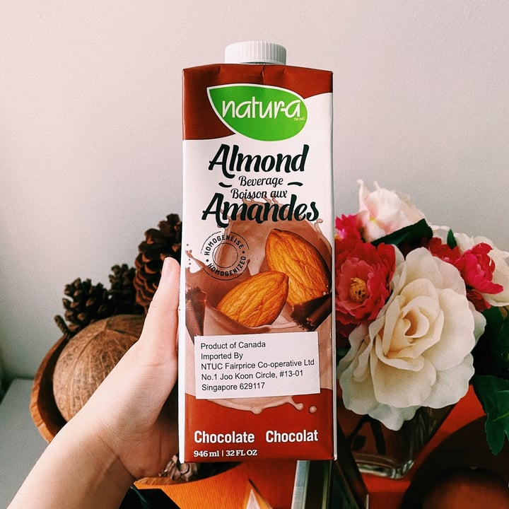 photo of Natura Chocolate Almond Milk shared by @amandayasmin on  13 Dec 2021 - review