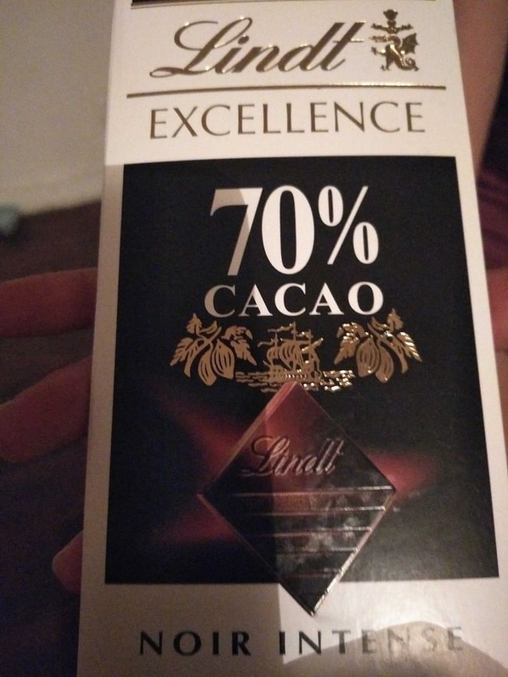 photo of Lindt 70% Cocoa Dark Chocolate Excellence Bar shared by @fayza on  17 Apr 2020 - review