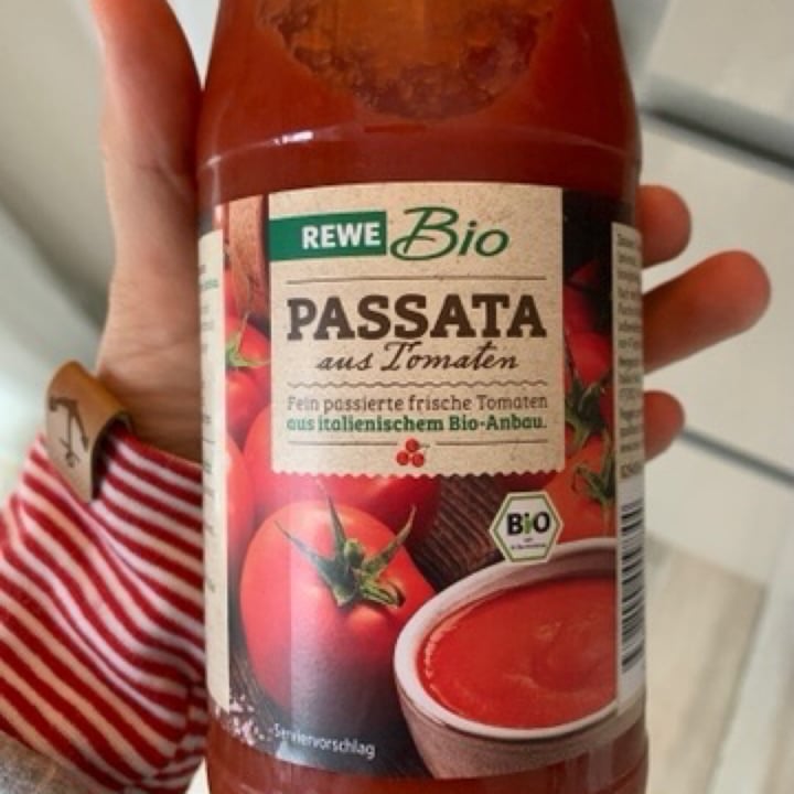 photo of Rewe Bio Bio Passata shared by @zartfuehlend on  29 Apr 2020 - review