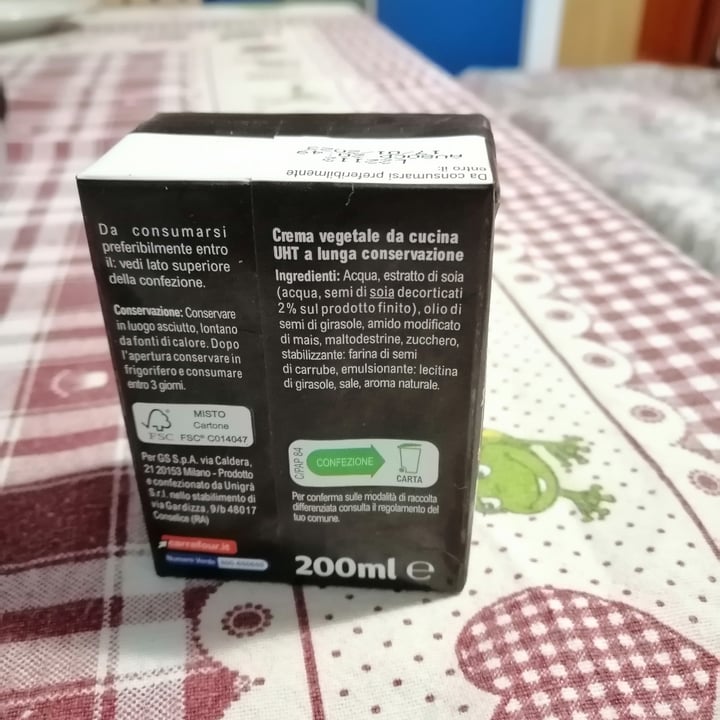 review photo of Carrefour Veggie Crema da cucina shared by @grippin80 on 06 Aug 2022 - review