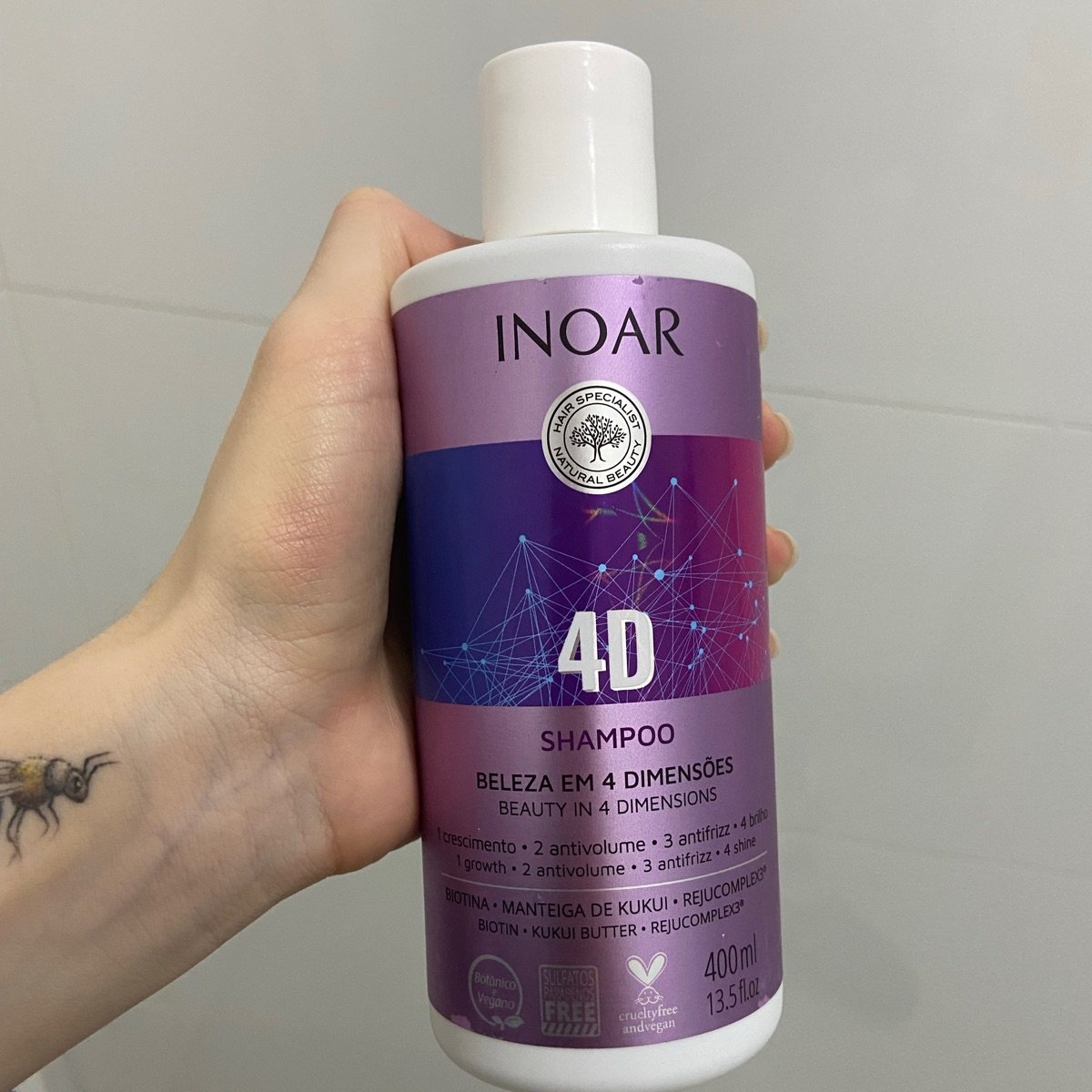 Inoar Shampoo 4D - beleza em 4 dimensões Reviews | abillion
