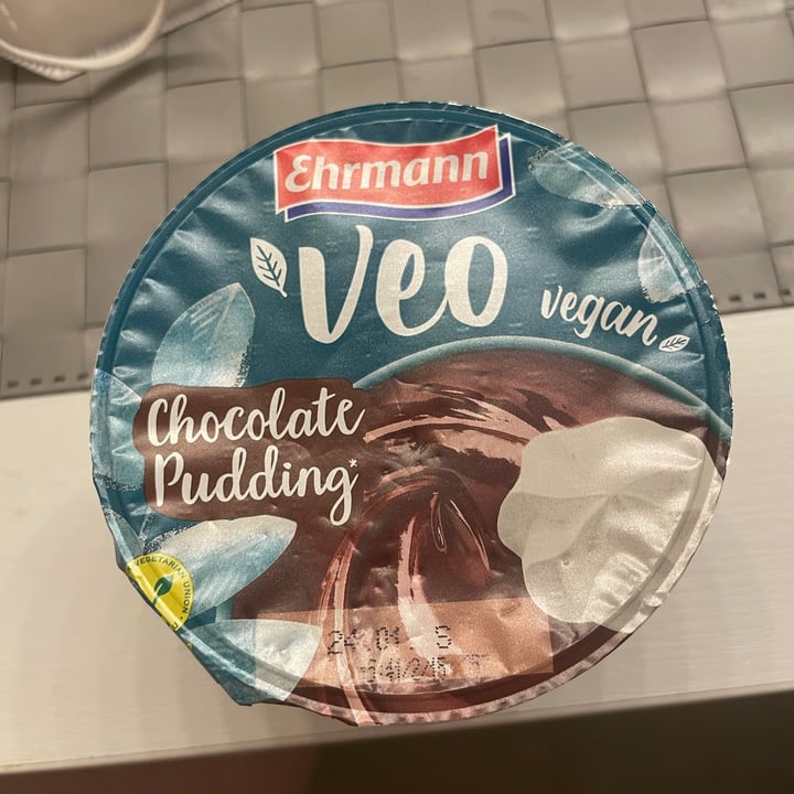 photo of Ehrmann Veo Vegan Chocolate Pudding shared by @annahc on  21 Feb 2022 - review