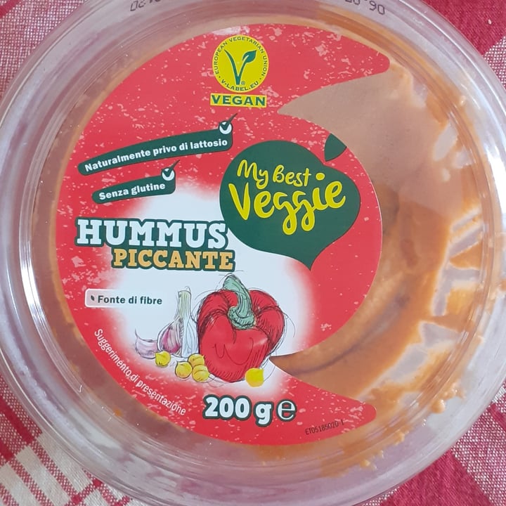 photo of My Best Veggie Hummus Piccante shared by @lendeene on  04 May 2022 - review