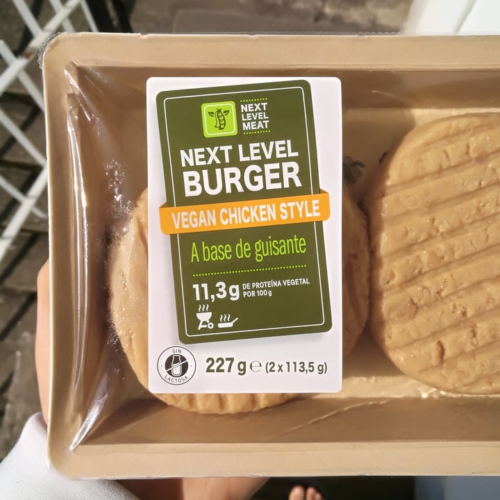 photo of Next Level Meat Next Level Burger Vegan Chicken Style shared by @luciacev on  27 Mar 2021 - review