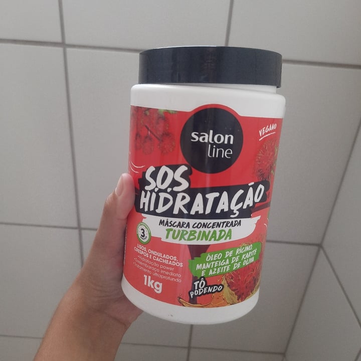 review photo of Salon line Creme de hidratação óleo rícino shared by @akarolin on 25 Nov 2021 - review