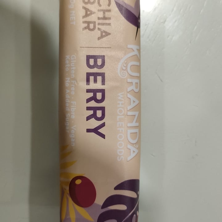 photo of Kuranda Wholefoods Berry Chia Bar shared by @scouts-anderson on  31 Mar 2022 - review