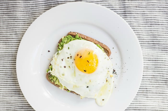 Eggs on toast