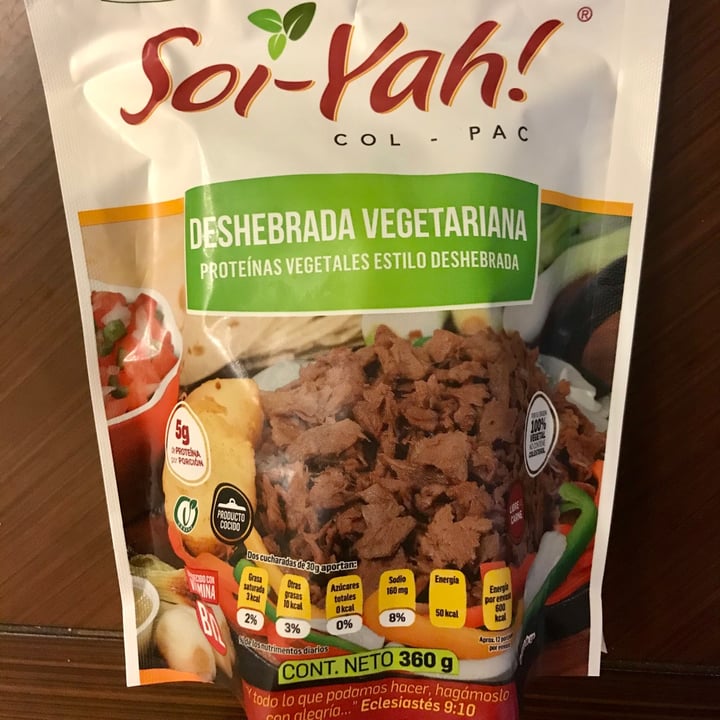 photo of Soi-yah! Deshebrada Vegetariana shared by @aarton on  27 Jan 2021 - review