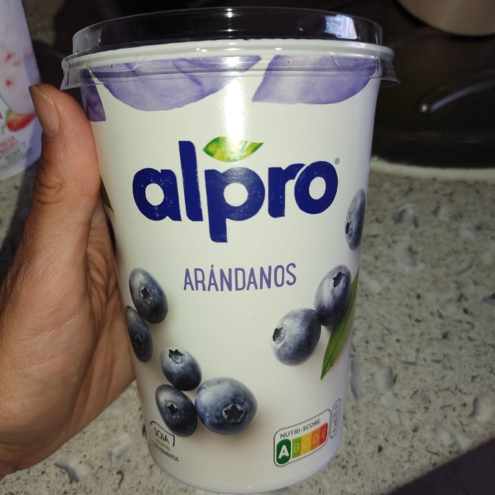 photo of Alpro Yogurt Arándanos shared by @anniev on  18 Jun 2021 - review