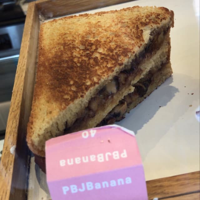 Photo of the dish “Peanut Butter Jelly Banana Toastie”