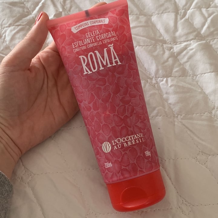 photo of L'Occitane esfoliante corporal Romã shared by @fernandamalva on  06 May 2022 - review