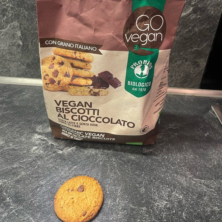 photo of Probios Vegan biscotti al cioccolato shared by @francescalattanzi on  04 Nov 2022 - review