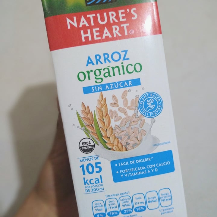 photo of Nature's Heart Bebida de Arroz Orgánico shared by @marcelaram1 on  22 Jul 2021 - review