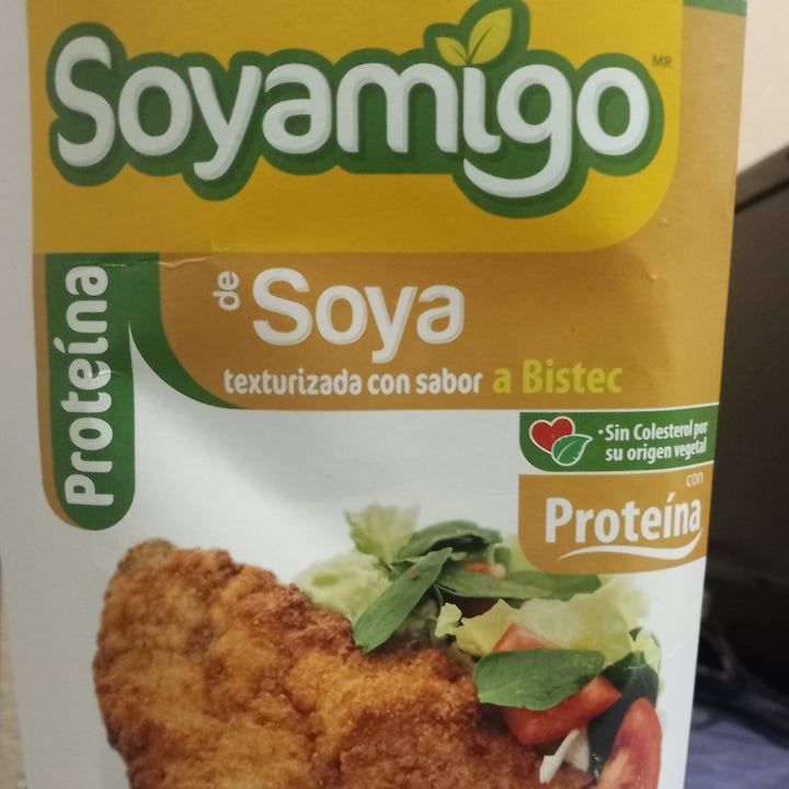 photo of Soyamigo Alimento a Base de Soya sabor Bistec/Milanesa shared by @vantedelions on  01 Feb 2022 - review