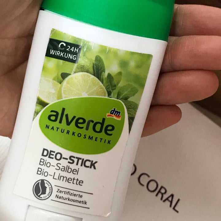 photo of Alverde Naturkosmetik Deo-Stick shared by @doriapfel on  16 Jun 2020 - review