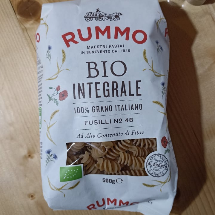 photo of Rummo Bio integrali fusilli shared by @vegrac on  22 Mar 2022 - review