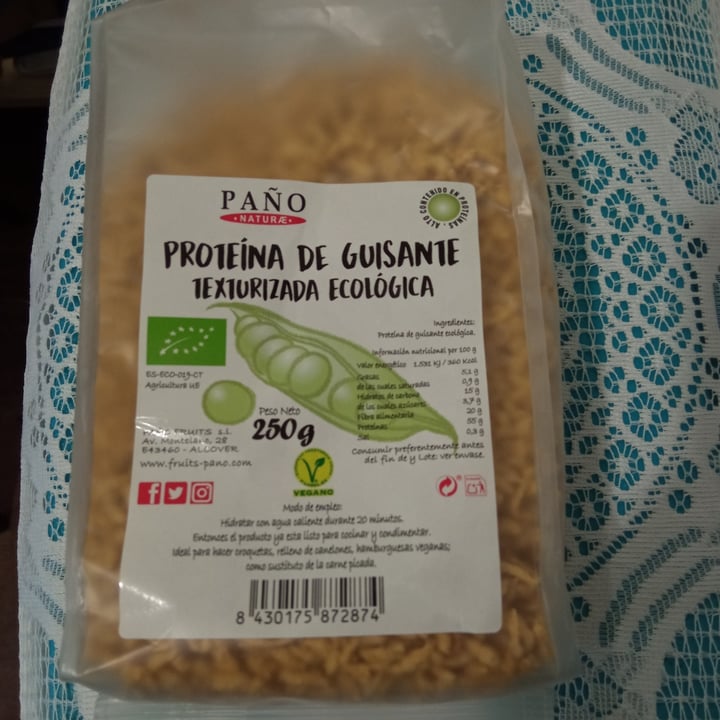 photo of Paño nature proteína de guisante shared by @encarnavegana on  03 Oct 2022 - review