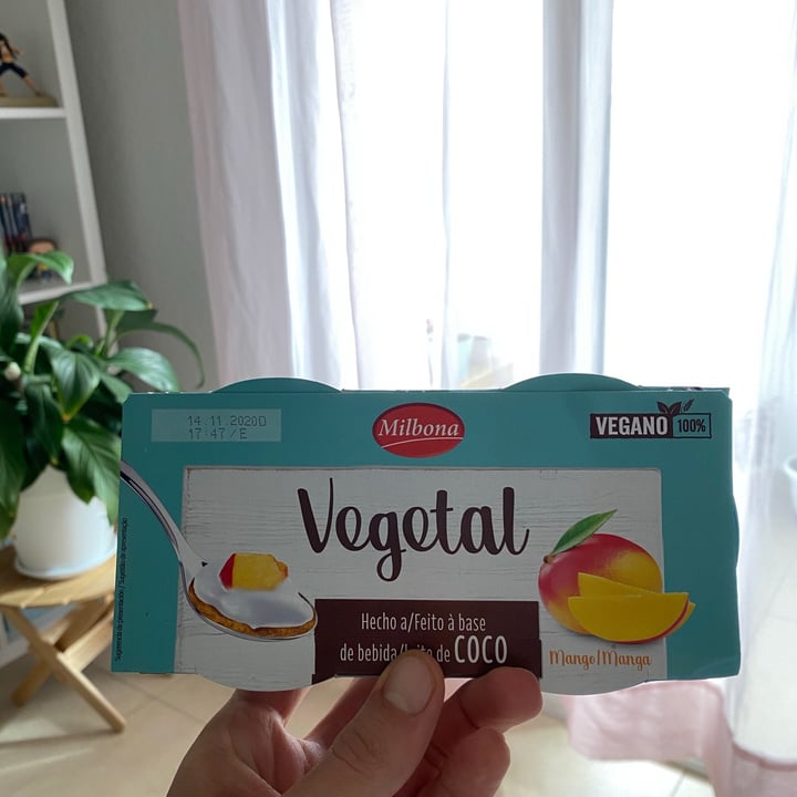 photo of Milbona Yogur Vegetal de Mango a Base de Coco shared by @mrquid on  15 Nov 2020 - review