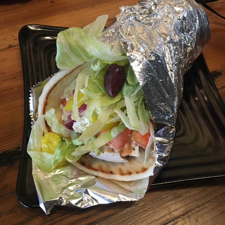 review photo of MEZZE MEDITERRANEAN CUISINE Vegan Greek pita shared by @cuddles on 02 Dec 2020 - review