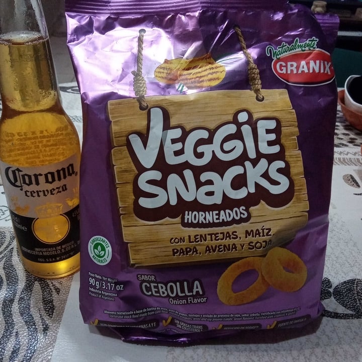 photo of Granix Veggie Snacks Sabor Cebolla shared by @frijolitovegano on  30 Nov 2020 - review
