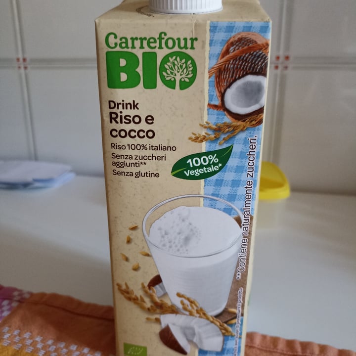 review photo of Carrefour Bio Bevanda Vegetale A Base Di Cocco E Riso shared by @vegetalgiampo on 05 Aug 2022 - review