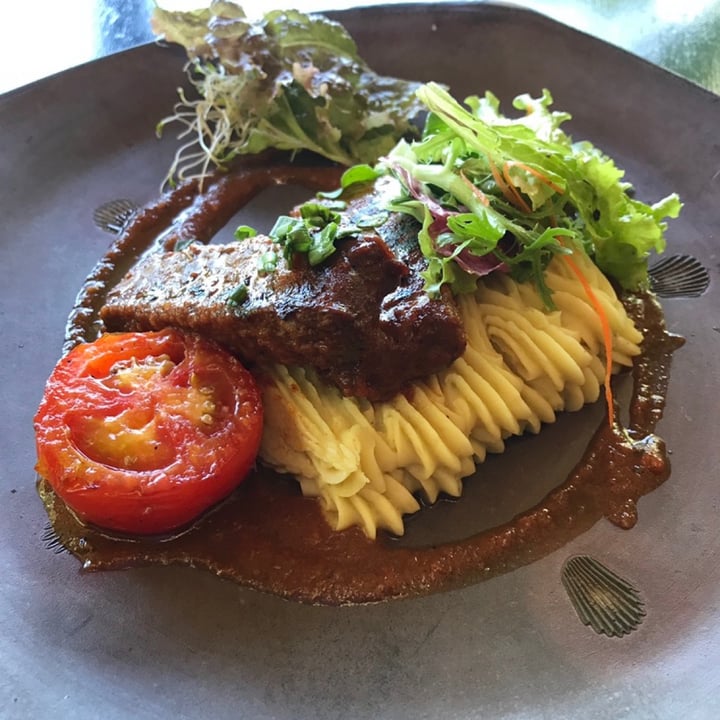 photo of Moksa Plant-based Restaurant & Permaculture Garden Tempeh Ribs shared by @veganandstrong on  30 Sep 2021 - review
