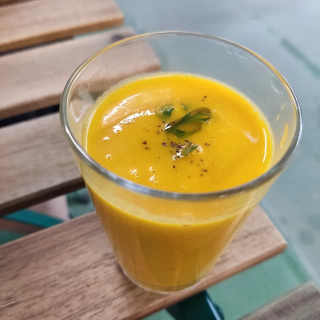 Photo of the dish “Salmorejo de Zanahoria”