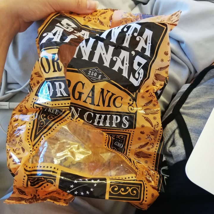photo of Santa Anna’s Organic corn chips shared by @abidjappie on  21 Feb 2022 - review