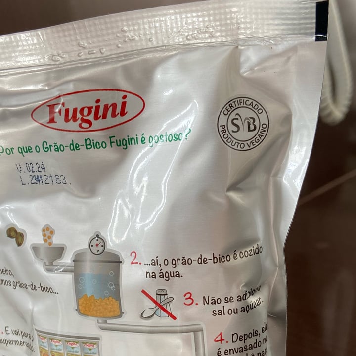 review photo of Fugini Grão de bico shared by @claracastelani on 31 Dec 2021 - review